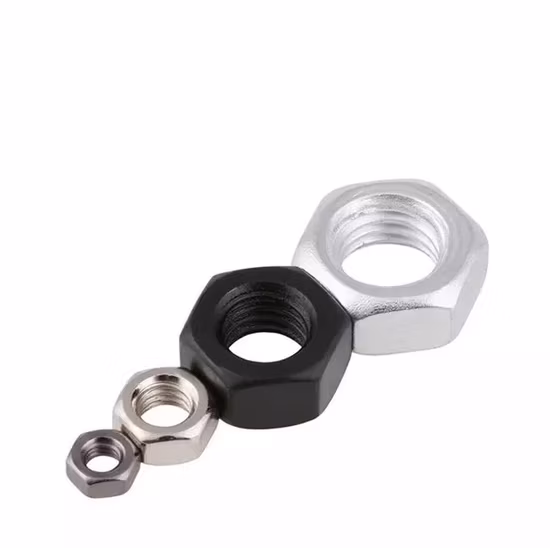 Hexagon Hex Head Machine Screw Bolt and Nut M4 M6 M8 Titanium Nut M4 M5 M6