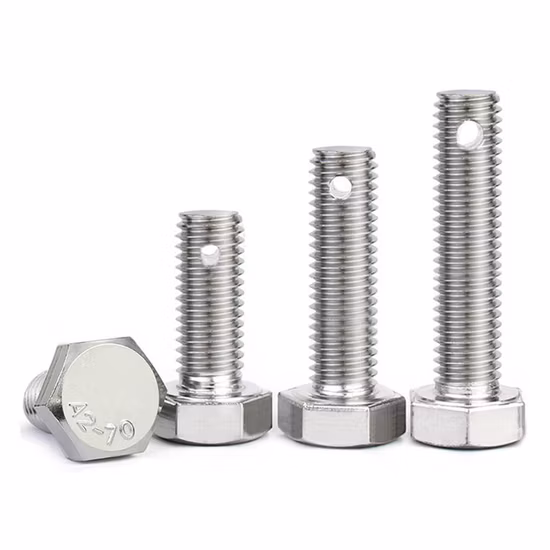 Hex Bolt Titanium Bolt and Nut Titanium Grade 5