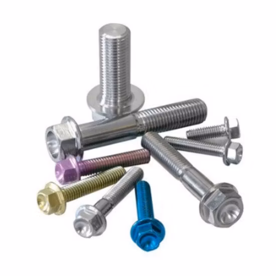 Stud Bolt with Two Nut ASTM A193 B7 Stud Bolt with A194 2h Nut ASME B16.5 Zinc Nickel Plated