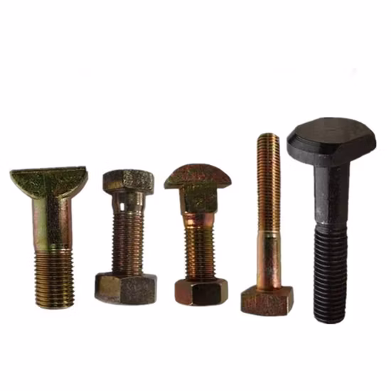 Types Titanium Steel M12 Bolt and Nut for Building Wholesale