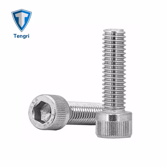High Quality Fastener DIN912 Titanium Allen Key Bolt Hex Socket Head Cap Screw Stainless Steel Bolts Nail Screw Stainless Steel Screw Aluminum Socket Screw